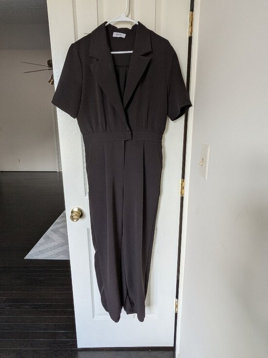 Showpo. Pants - Showpo Black Jumpsuit | Size 8